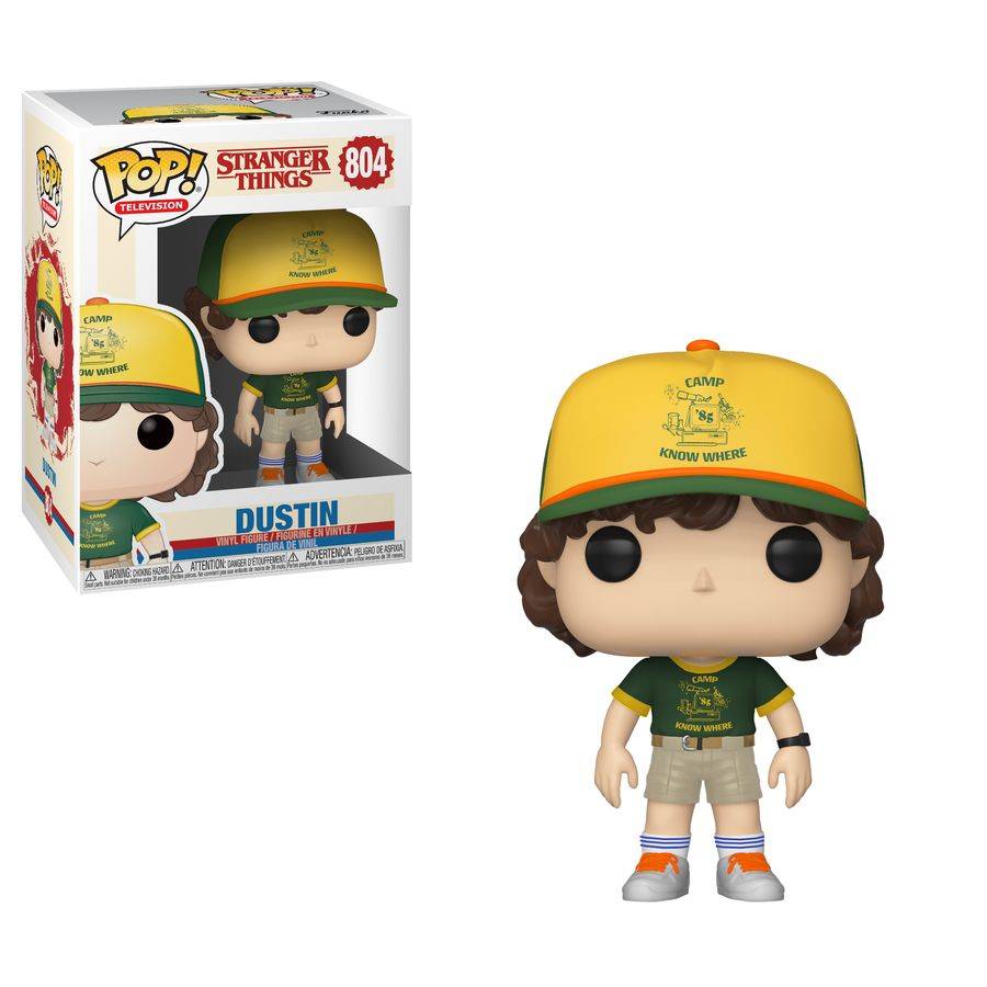 Stranger Things Dustin at Camp Pop! 804 Vinyl