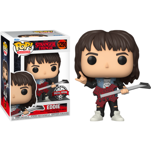 Stranger Things Eddie with Guitar US Exclusive Pop! 1250 Vinyl