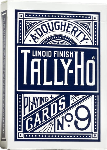 Tally-Ho Circle Back Blue Deck of Playing Cards