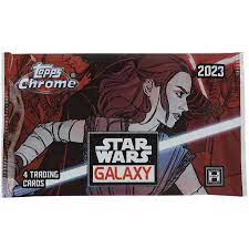 TOPPS Star Wars 2023 Chrome Galaxy Pack Factory Sealed