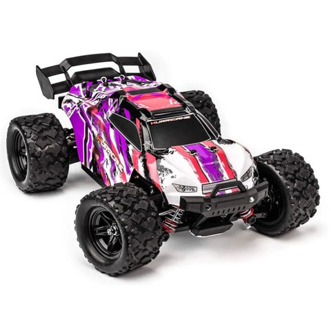 TORNADO 1/18 Hurricane 4WD RTR High Speed Truck 2.4GHz 35kmh Purple Brushed