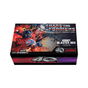 TRANSFORMERS 40th Anniversary Trading Cards Hobby Blaster Box Factory Sealed