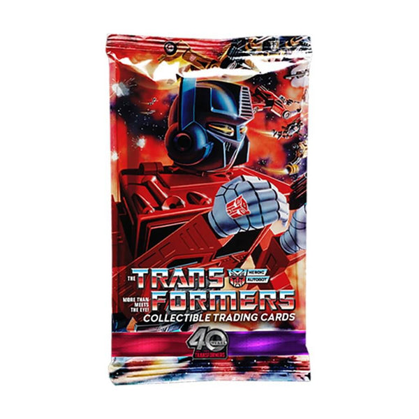 TRANSFORMERS 40th Anniversary Trading Cards Foil Packs Booster Box Factory Sealed PRE-ORDER