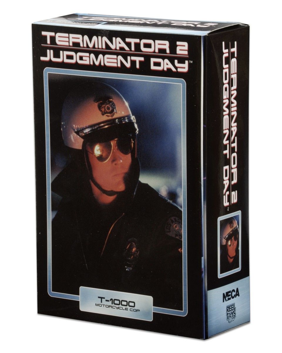 Terminator 2 Judgement Day T-1000 (Motorcycle Cop) 7" Action Figure