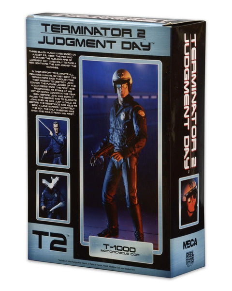 Terminator 2 Judgement Day T-1000 (Motorcycle Cop) 7" Action Figure