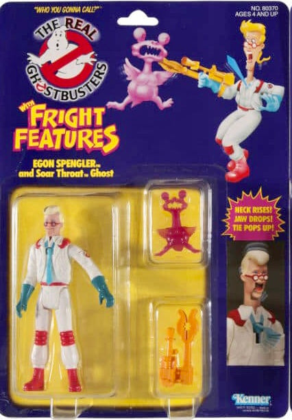 The Real Ghostbusters Fright Features 5" Inch Action Figure Wave 1 One Pc Assorted Characters Available