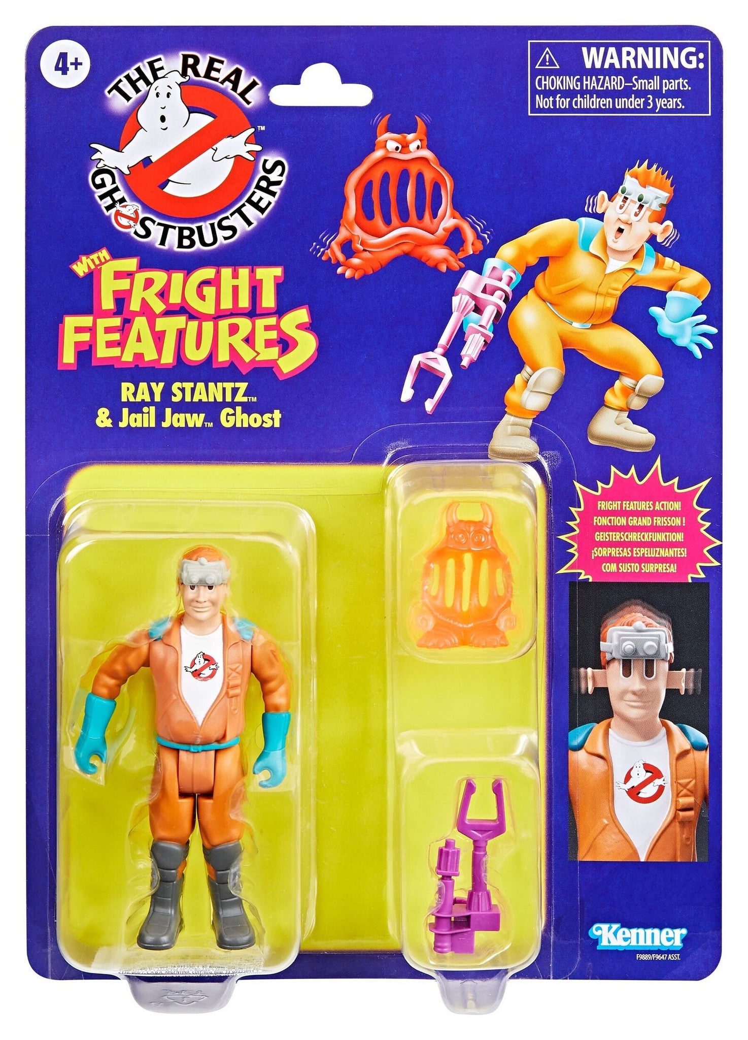 The Real Ghostbusters Fright Features 5" Inch Action Figure Wave 1 One Pc Assorted Characters Available