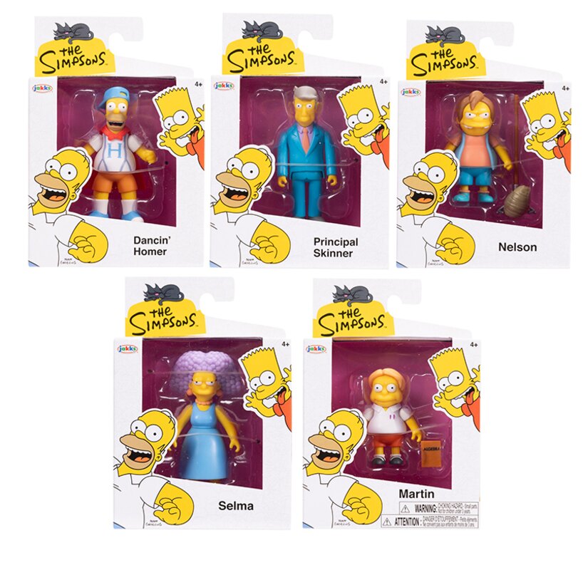 The Simpsons 2.5" Scaled Figure Wave 4 - Assorted Characters Available