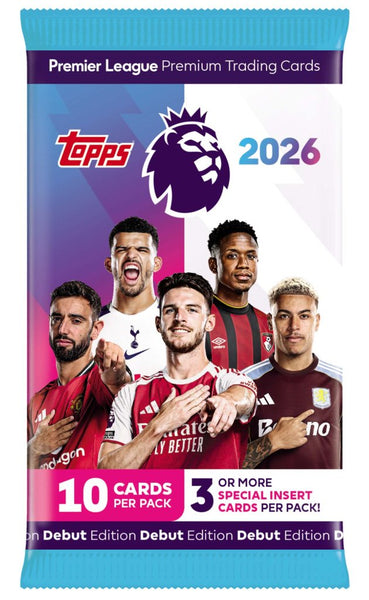 Topps Premier League 2026 Trading Cards Box Factory Sealed