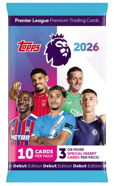 Topps Premier League 2026 Trading Cards Box Factory Sealed