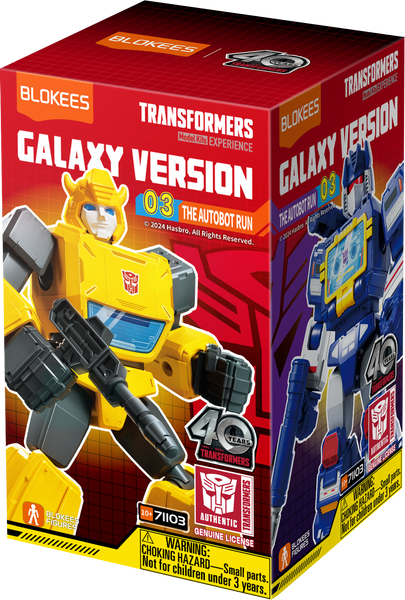 Transformers Galaxy Version Set 03 Autobot Run Blind Box