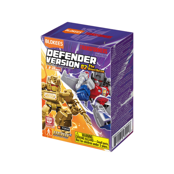 Transformers Galaxy Version Defender Set 02 The Overthrow Blind Box