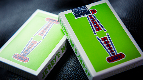 Vintage Feel Jerry's Nuggets Green Deck of Playing Cards Poker Size