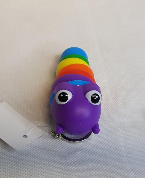 Wriggle Wiggle Caterpillar Keychain