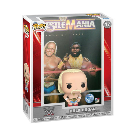 WWE Hulk Hogan Wrestlemania Pop! 17 Vinyl Cover