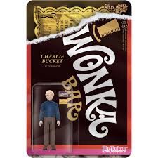 Willy Wonka and the Chocolate Factory Charlie Bucket 3 3/4" Inch ReAction Action Figure