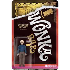Willy Wonka and the Chocolate Factory Charlie Bucket 3 3/4" Inch ReAction Action Figure PRE-ORDER