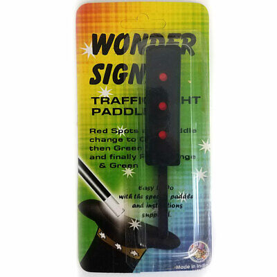 Wonder Signal Traffic Light Paddle Magic Trick