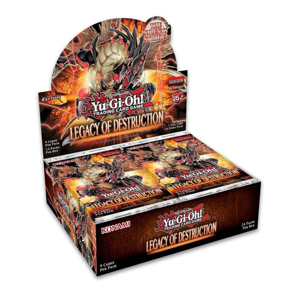 YU-GI-OH! TCG Legacy of Destruction Booster Box Factory Sealed