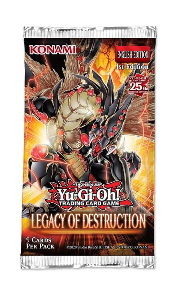 YU-GI-OH! TCG Legacy of Destruction Booster Box Factory Sealed