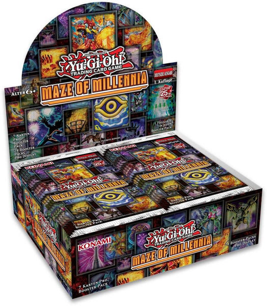 YU-GI-OH! TCG Maze of Millennia Booster Box Factory Sealed