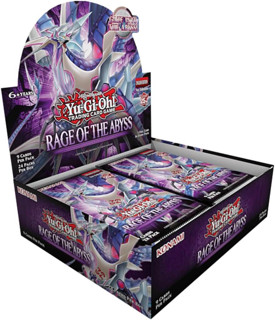 YU-GI-OH! TCG Rage of the Abyss Booster Box Factory Sealed