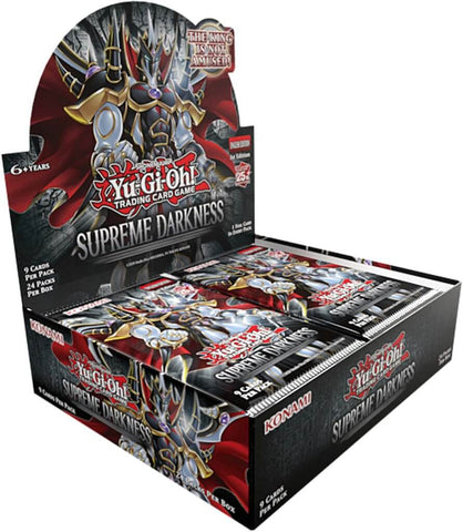 YU-GI-OH! TCG Supreme Darkness Booster Box Factory Sealed