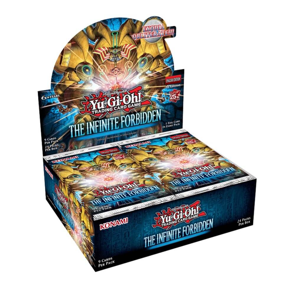 YU-GI-OH! TCG The Infinite Forbidden Booster Box Factory Sealed