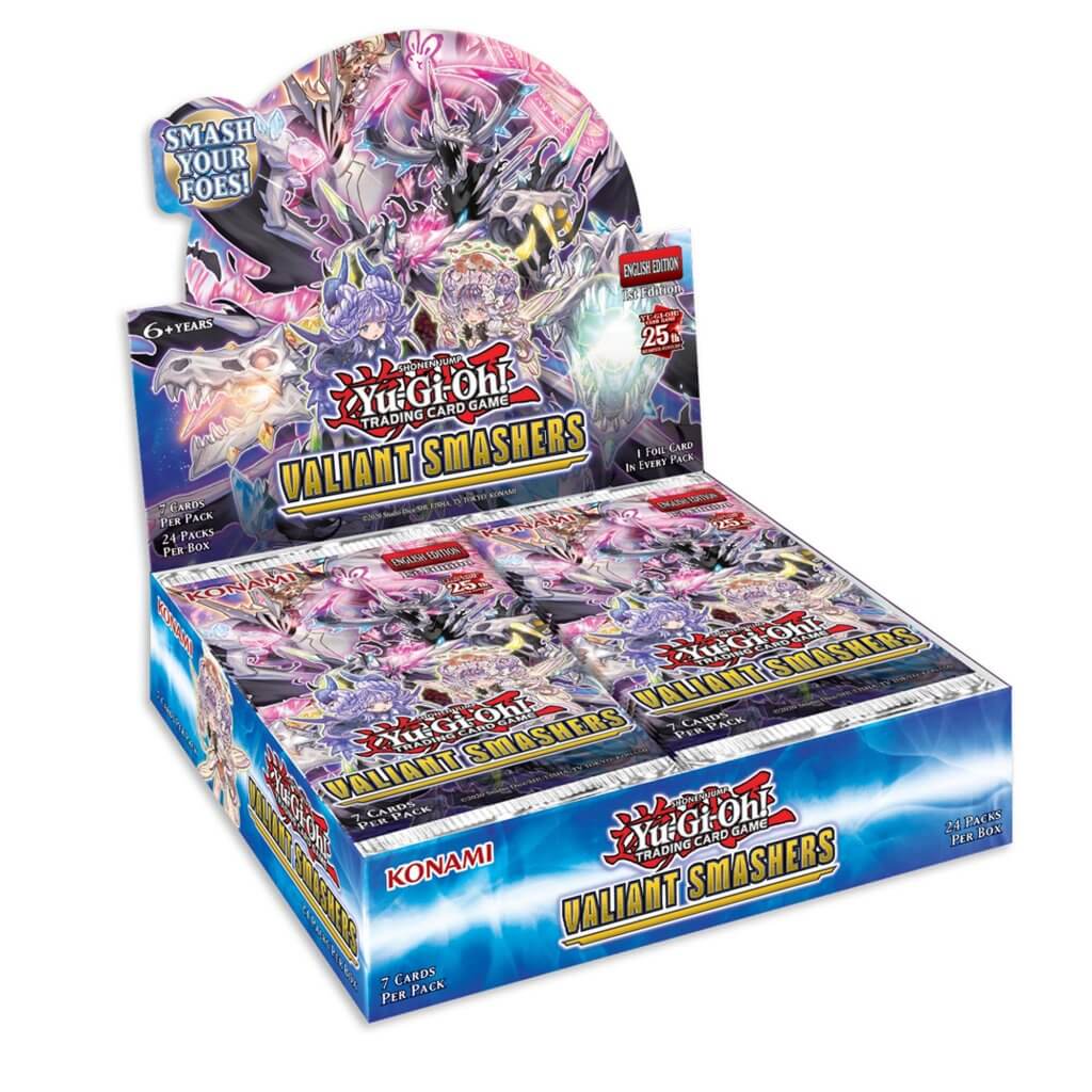 YU-GI-OH! TCG Valiant Smashers Booster Box Factory Sealed