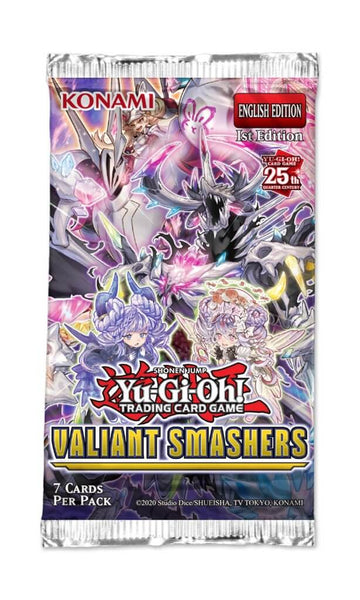 YU-GI-OH! TCG Valiant Smashers Booster Box Factory Sealed