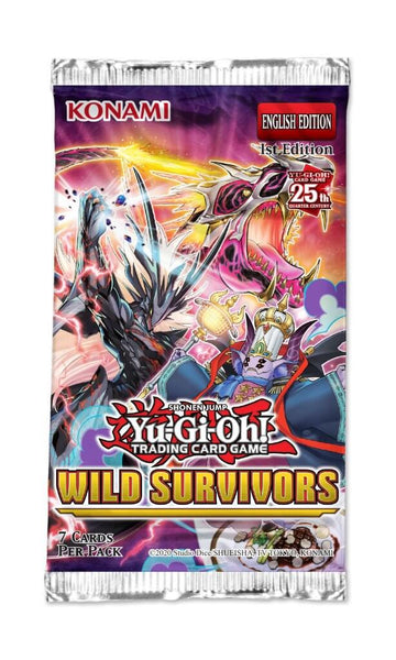 YU-GI-OH! TCG Wild Survivors Booster Box Factory Sealed