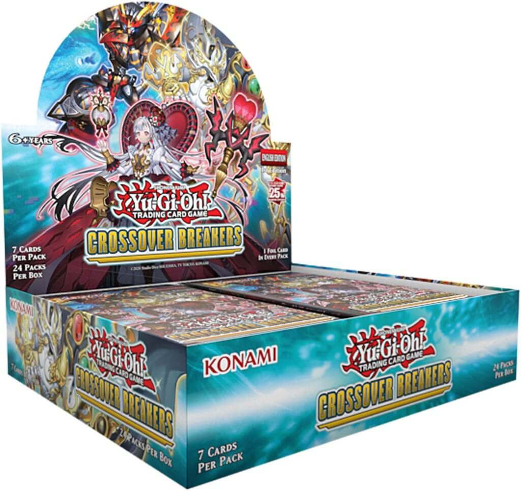 YU-GI-OH! TCG Crossover Breakers Booster Box Factory Sealed