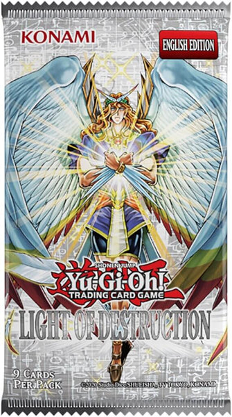 YU-GI-OH! TCG Light of Destruction Unlimited Reprint Booster Box Factory Sealed
