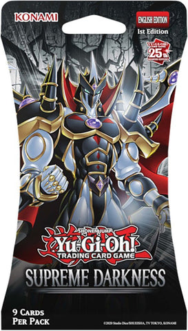 YU-GI-OH! TCG Supreme Darkness Blister Pack Factory Sealed