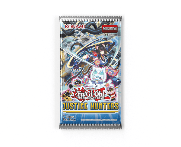 YU-GI-OH! TCG Justice Hunters Booster Box Factory Sealed