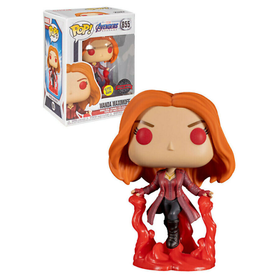 Avengers 4 Endgame Wanda Maximoff Floating Glow US Exclusive Pop! 855 Vinyl