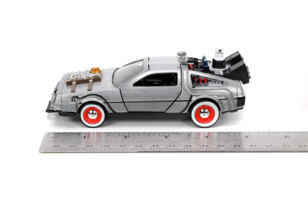 Back To The Future 3 Delorean 1:32 Scale Hollywood Rides Die-Cast Vehicle