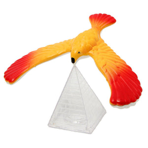 Balancing Bird With Pyramid Stand Assorted Colours Available