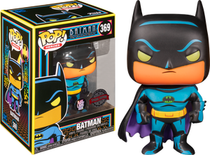 Batman The Animated Series Batman Black Light US Exclusive Pop! 369 Vinyl