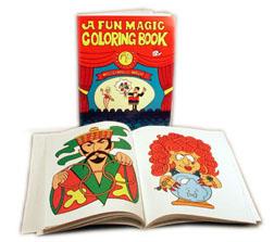 Coloring Book Large Size 8.5" X 11" Magic Trick