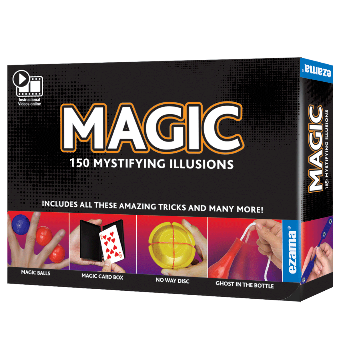 Ezama Magic 150 Tricks Set With Online Video