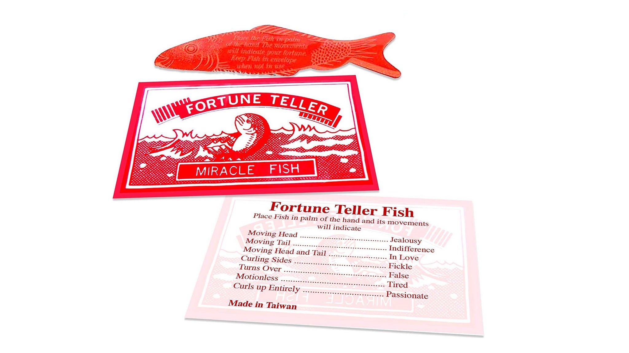 Fortune Teller Miracle Fish X 12 Pieces Gag