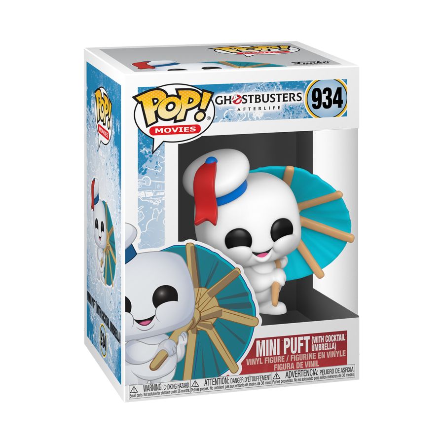 Ghostbusters Afterlife Mini Puft With Umbrella Pop! 934