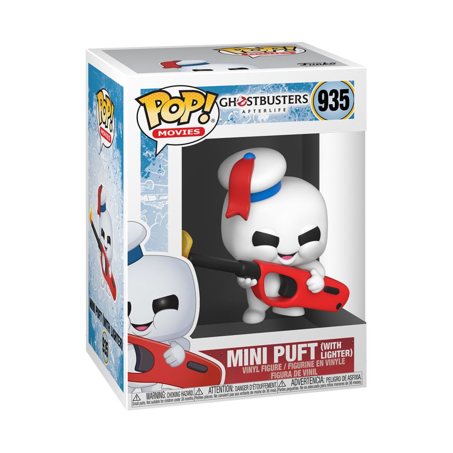 Ghostbusters Afterlife Mini Puft With Lighter Pop! 935