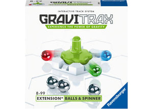 Gravitrax Extension Balls & Spinner Add On for Marble Interactive Track System