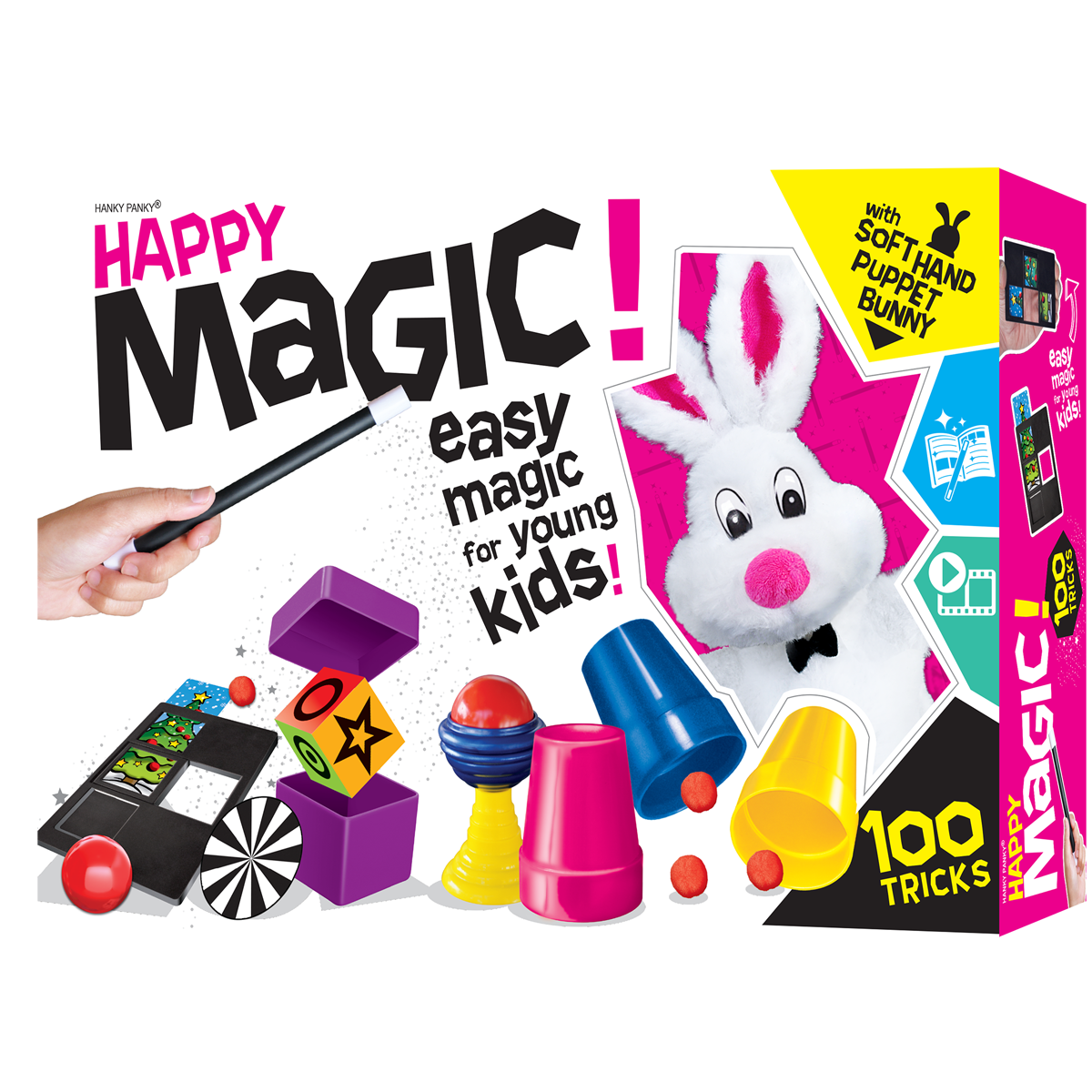 My First Happy Magic Trick Set 100 Tricks With Online Video