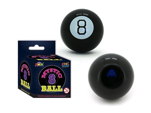 Mystic Black 8 Ball 7cm