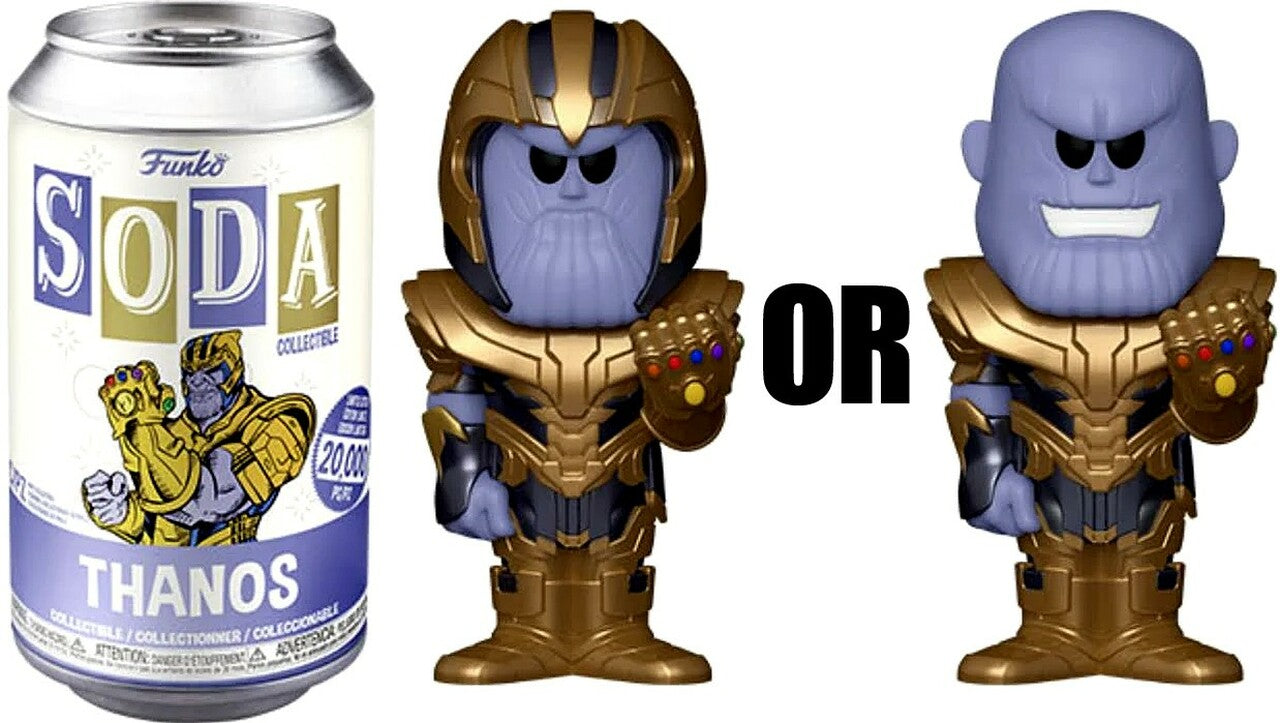 Marvel Comics Thanos Vinyl Soda - May Include Chase Variant