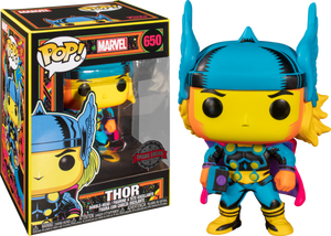 Marvel Comics Thor Black Light US Exclusive Pop! 650 Vinyl