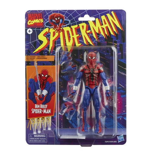 Marvel Legends Spider-Man (Retro Series) Spider-Man Ben Reilly 6" Action Figure